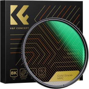K&F Gold Streak Effect Filter 82mm Nano-Xcel