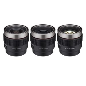Samyang Cine V-AF 3-Lens Set (Sony E)